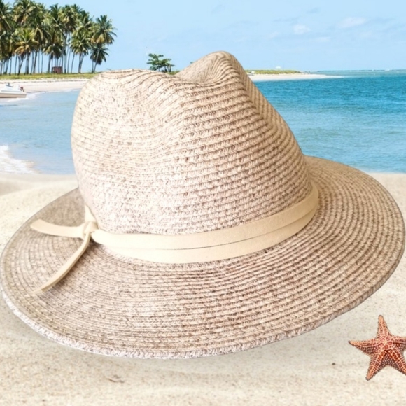 Neutral Summer Hat - Picture 2 of 4